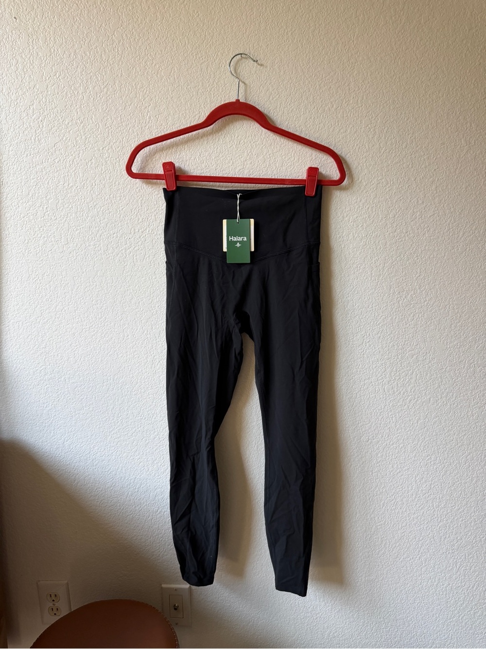 HALARA Black Kids' High-Rise Performance Leggings